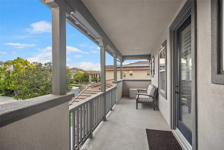 Front balcony