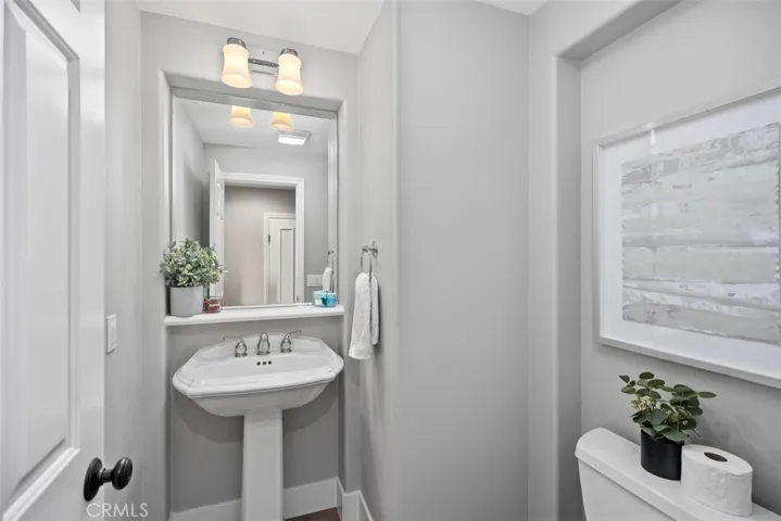 Downstairs half bathroom