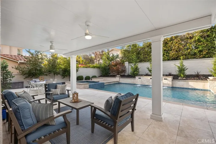 Covered patio