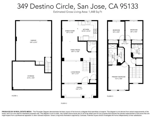 349 Destino Circle, San Jose, California 95133