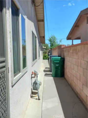 Side Yard & Kitchen Door