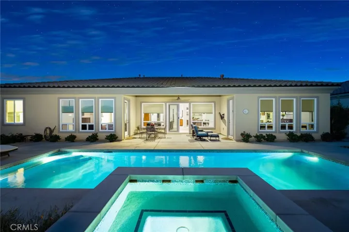 Back Patio w/ Salt Water Pool & SpaPool
