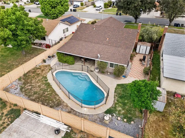 Aerial View of the Back