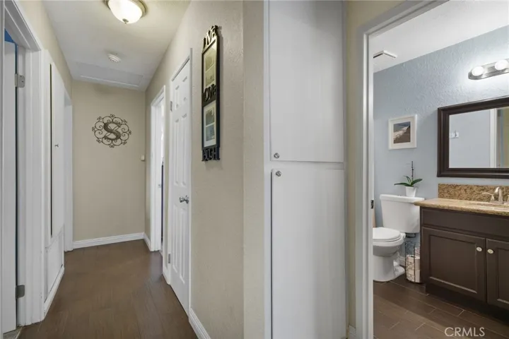 Hallway and Bathroom 1