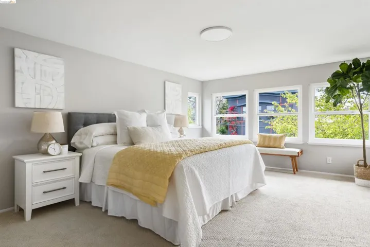 Big enough for a king sized bed and room to spare.