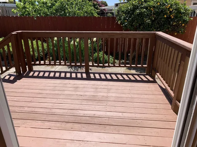 Backyard Deck off Family Room
