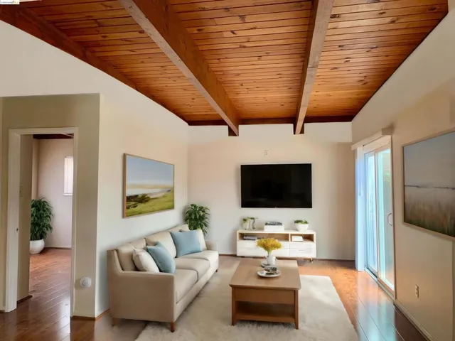 Virtually Staged Family Room