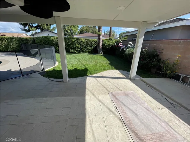 Rear yard