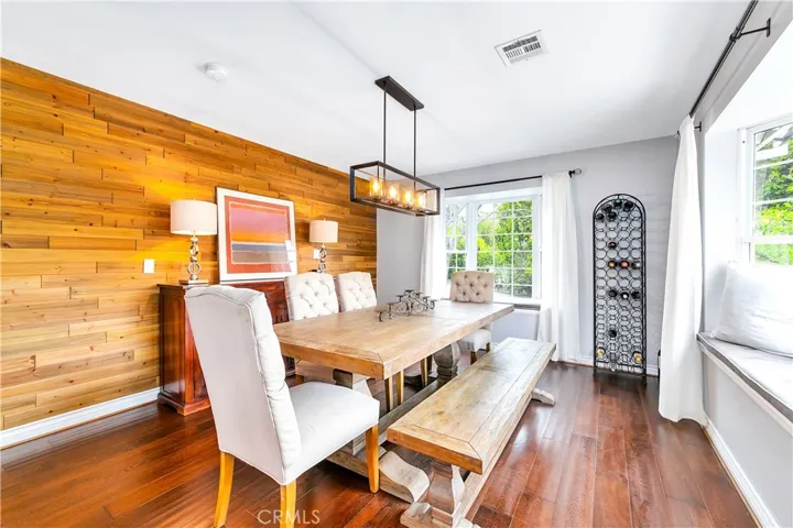 Formal Dining w/ bay windows