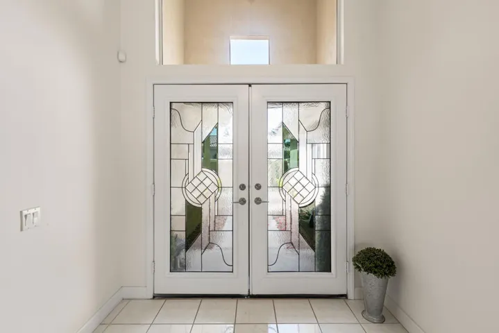 Stunning Double Glass Doors