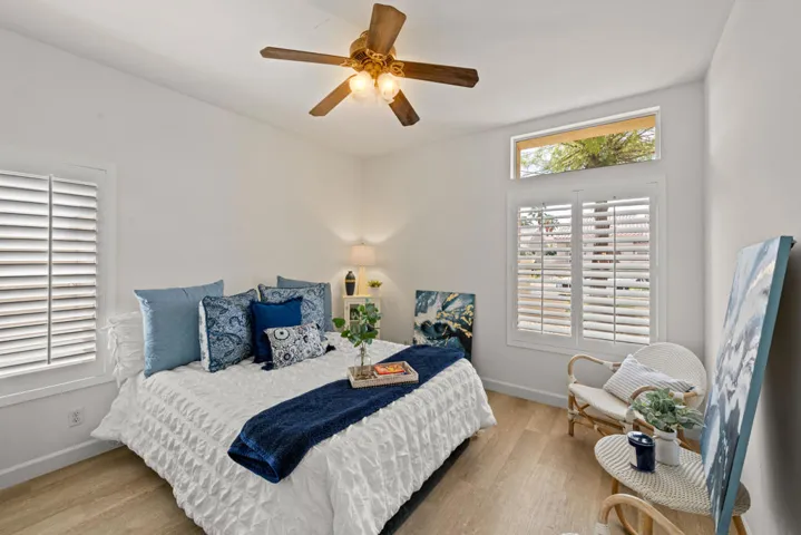 Guest Bedroom with Transom Window
