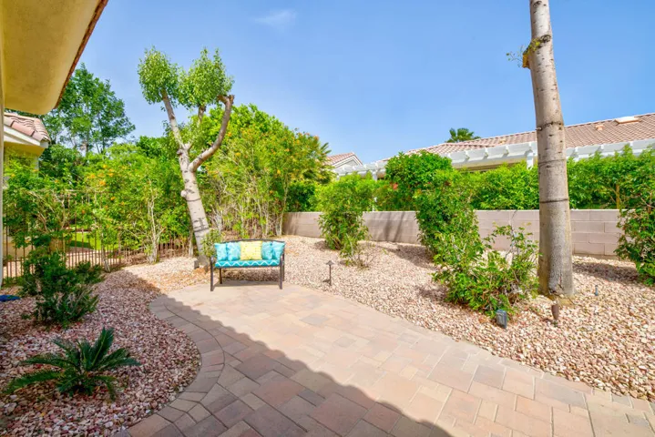 Great Rear Yard with Desert Landscaping