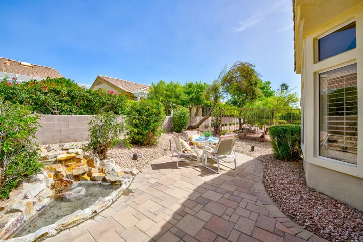 Water Feature and Pavers