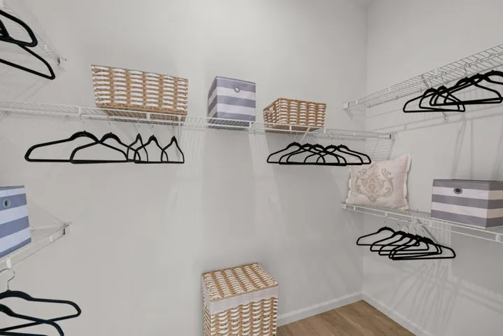 Nice-Sized Primary Closet