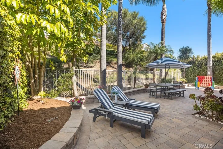 Private back yard