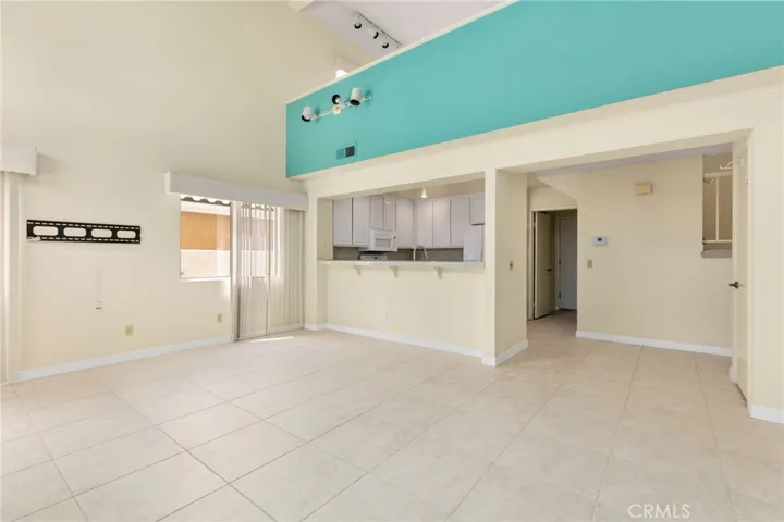 Looking at kitchen from family room