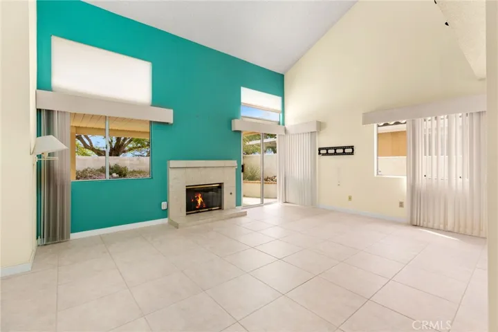 Family Room with slider to patio