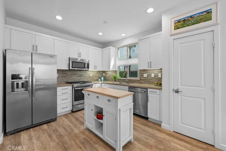 Kitchen and pantry.