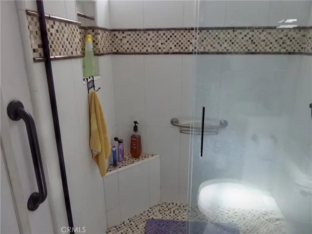 Master Bathroom Remodeled Shower.