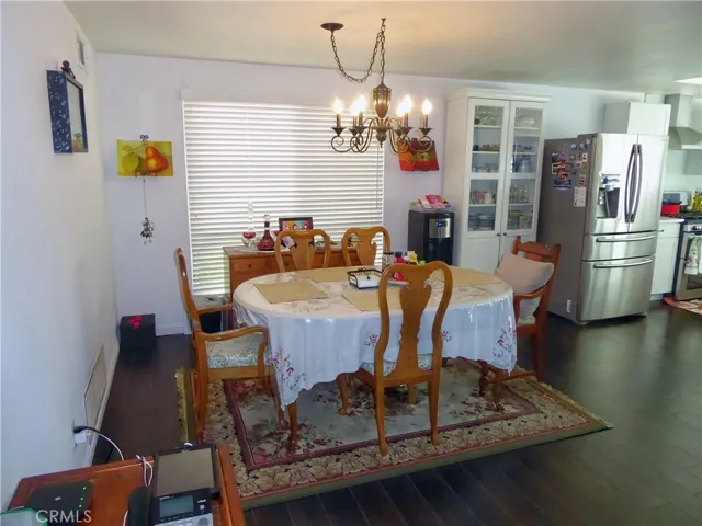 Dining Room off Kitchen.