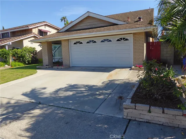 Front of Garage & Side Gate.