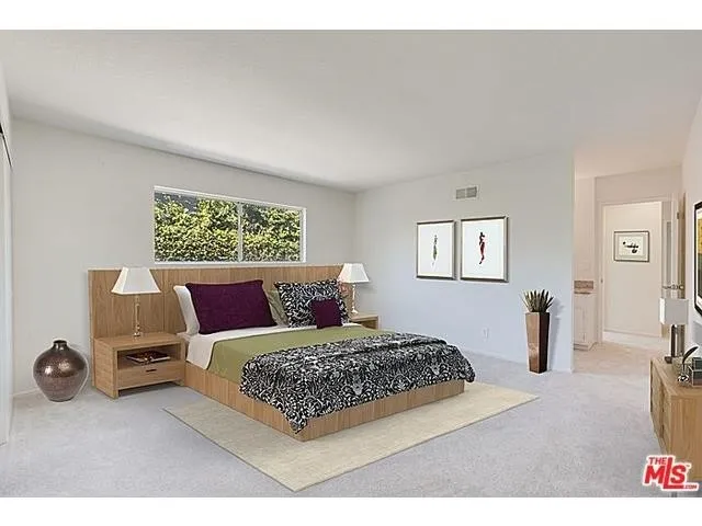 Master Bed Virtual Staging