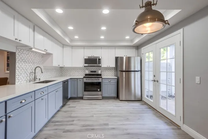 Recessed lighting in Kitchen