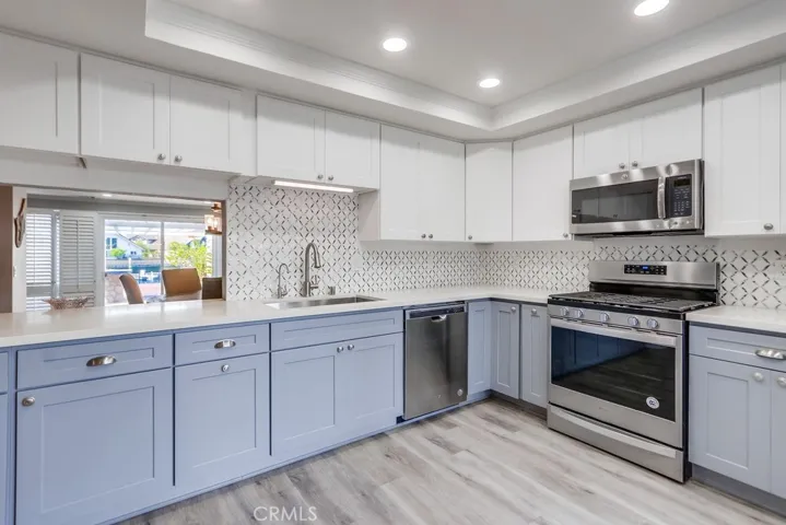 Remodeled kitchen