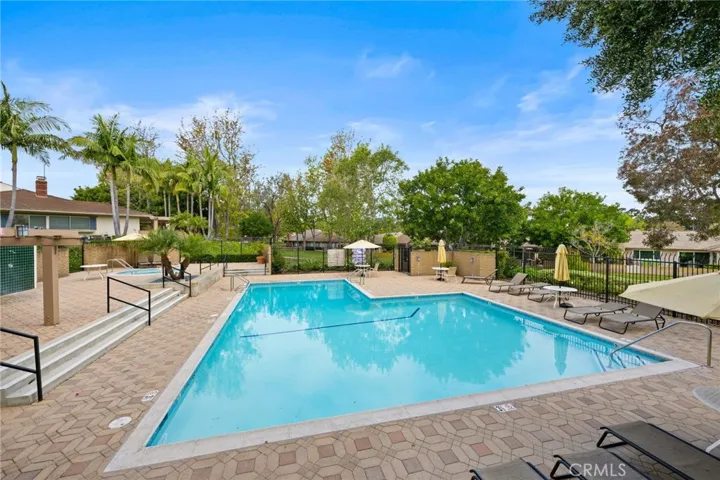 One of Two Community Pools