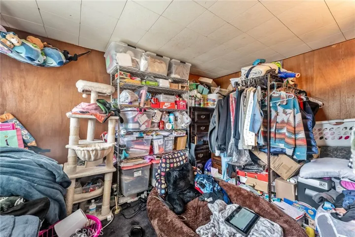 3rd bedroom being used as storage room