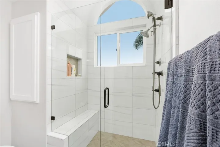 Primary walk in shower