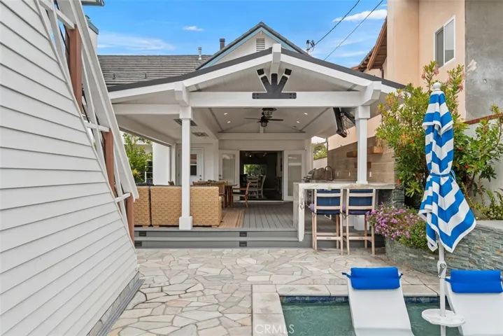 Backyard living space
