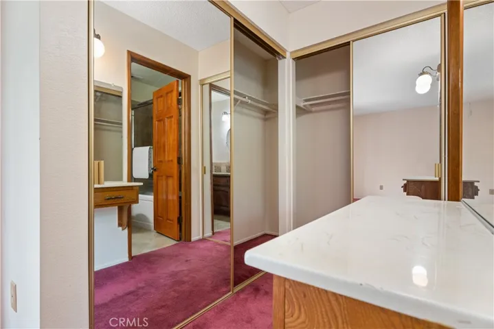Master Bedroom vanity and closet