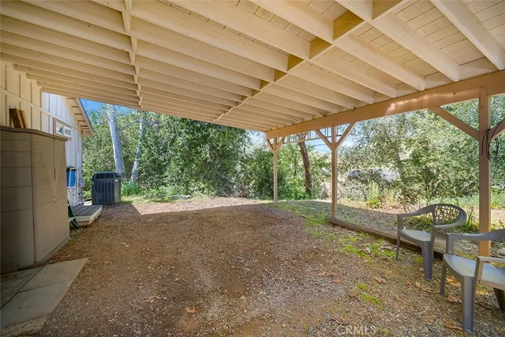 LOTS OF OPPORTUNITY FOR THIS COVERED AREA