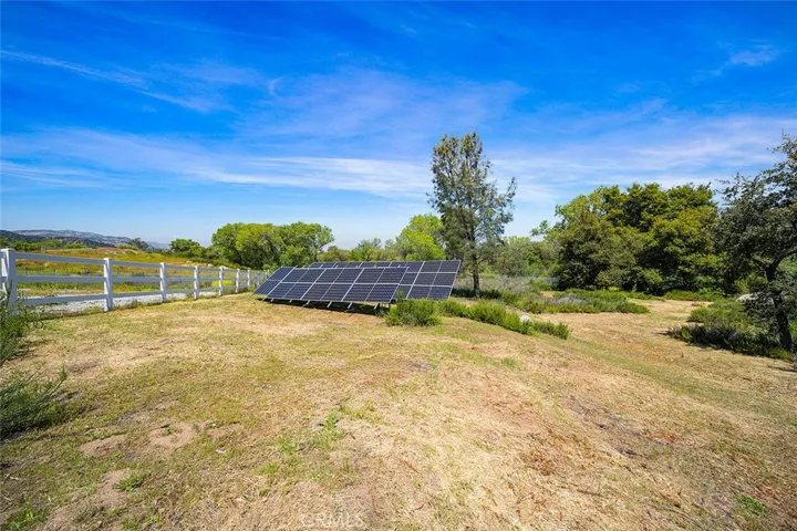 LARGE PAID FOR SOLAR SYSTEM PROVIDES FOR BOTH HOUSES
