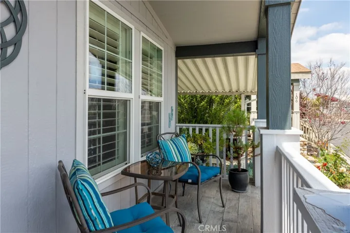 Relaxing porch