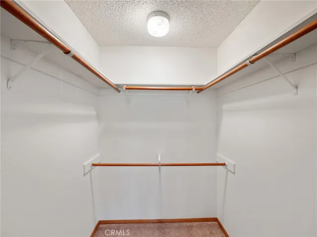 Master walk-in closet