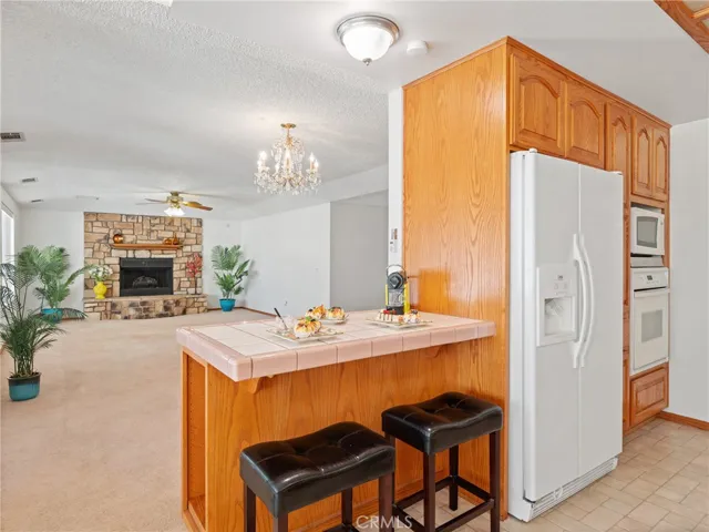 Breakfast bar seating