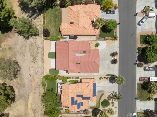 Center roof is 14986 Shady Elm