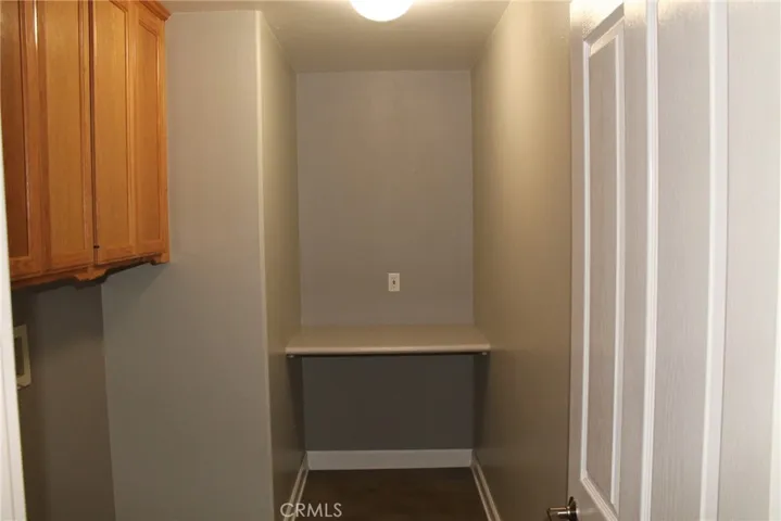 Laundry Room cabinets and shelf