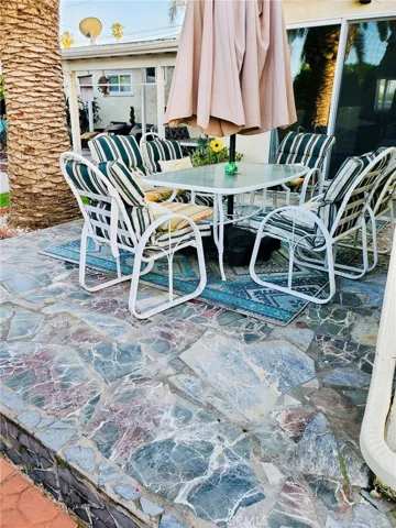 Second Tiled Patio with Room for additional ADU