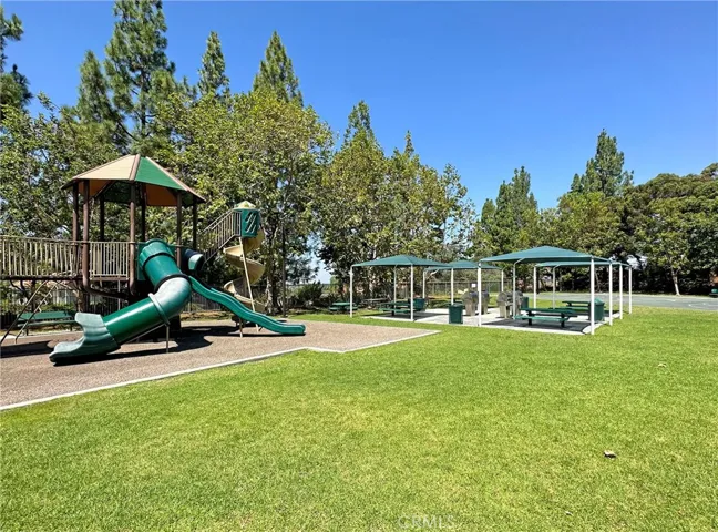 Enjoy the outdoor Tot Lot and picnic area with sport courts on those weekends with relatives