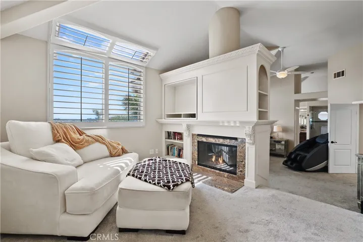 The retreat could serve also as a office or simply a place to curl up and read your favorite book.