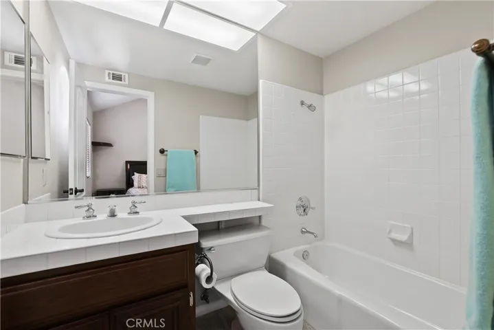 Bedroom #3 has private bathroom with full tub/shower