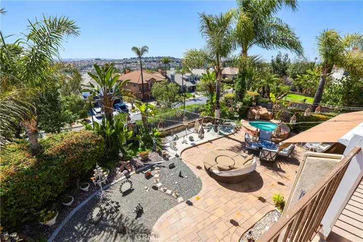 Enjoy the magical backyard with all its separate areas to enjoy including the Beautiful Waterfall Spa.