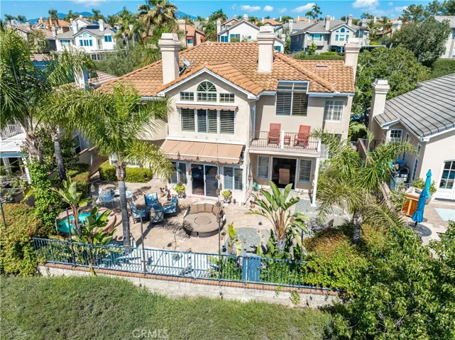 Arial View of Backyard with all its magic