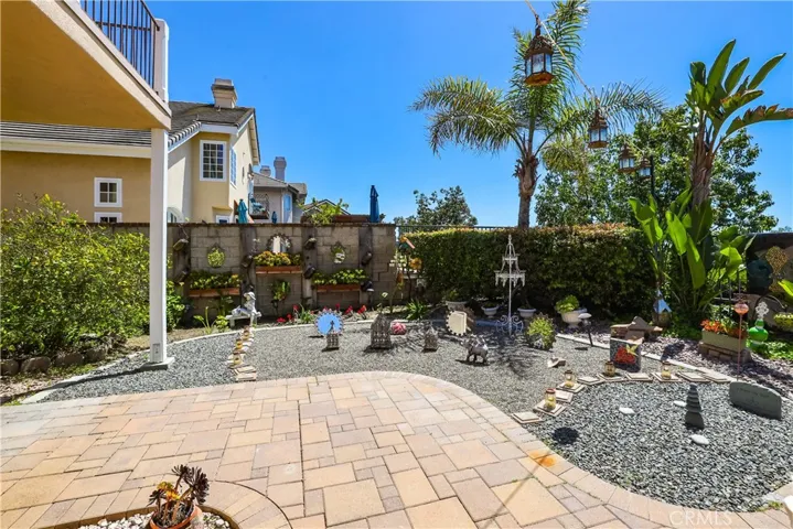 The rock garden is a magical place for enjoying solitude or could easily be a putting green
