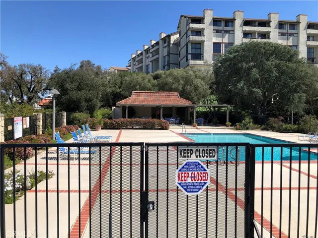 Gated community pool