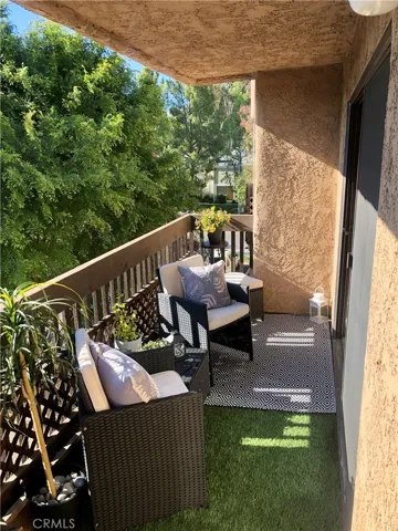 Covered patio