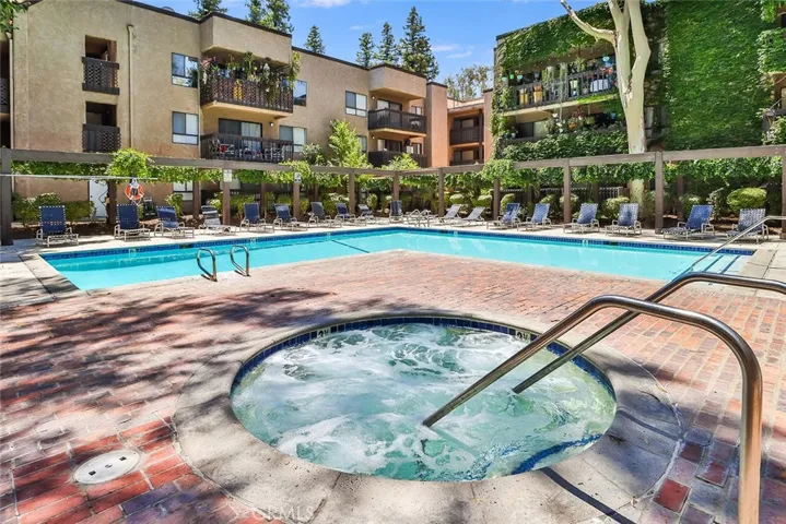 Community pool and hot tub